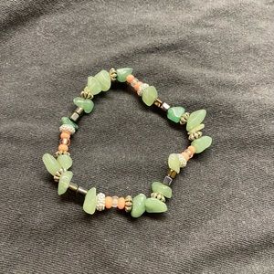 beaded crystal bracelet